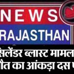 सिलेंडर ब्लास्ट मामला : मौत का आंकड़ा दस पर